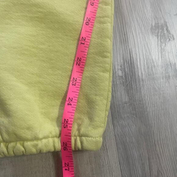 Revolve Morgan Stewart Sport Sweatpants in Lemon Lime size Small - Picture 5 of 13